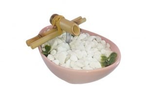 Fonte Decorativa Agua Cascata Feng Shui Barca Rosa