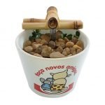Fonte Decorativa Agua Dois Amigos Cascata Feng Shui Bica Cerâmica