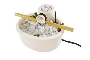 Fonte Decorativa Bonsai Bica Cerâmica Oval