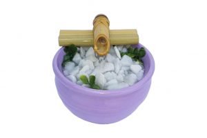 Fonte Feng Shui Natural com Aba Colors Violeta Clara